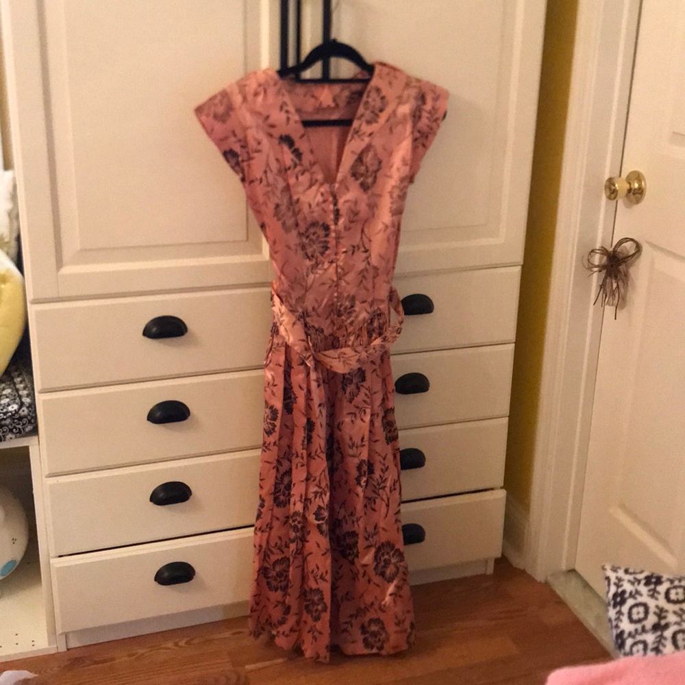 RARE VINTAGE 50S DRESS!